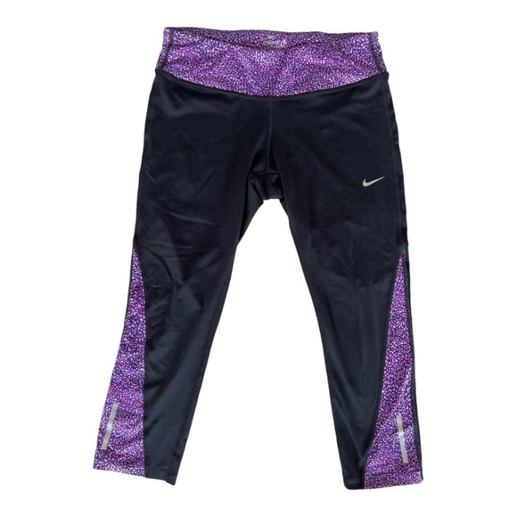 Nike Womens Dri Fit Running Capri - Picture 1 of 5